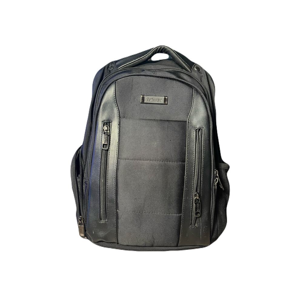 Kenneth Cole Reaction Black Backpackgggh  n ,;[\7*